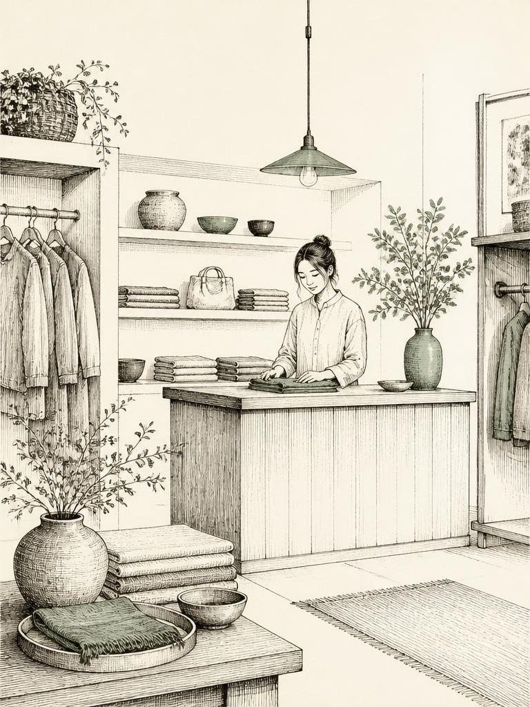 Retail store interior
